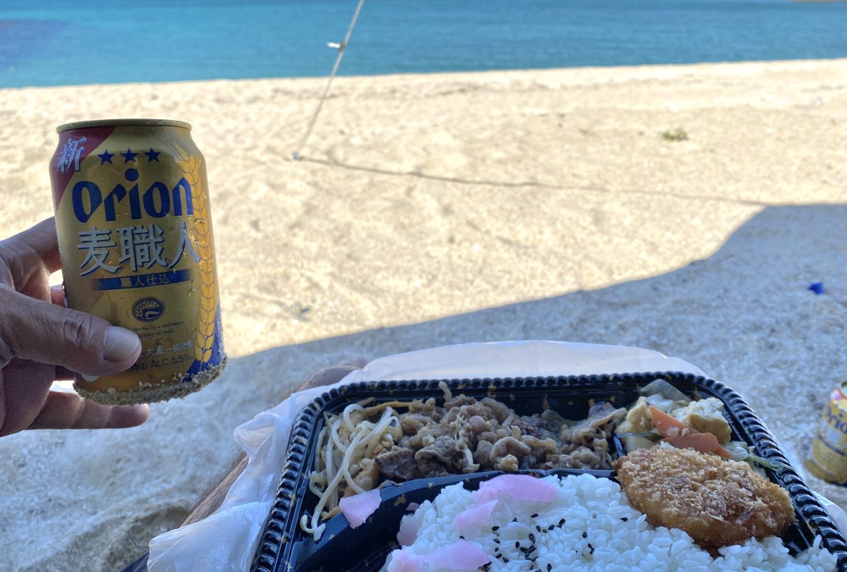 【沖縄一周】桃原ビーチ